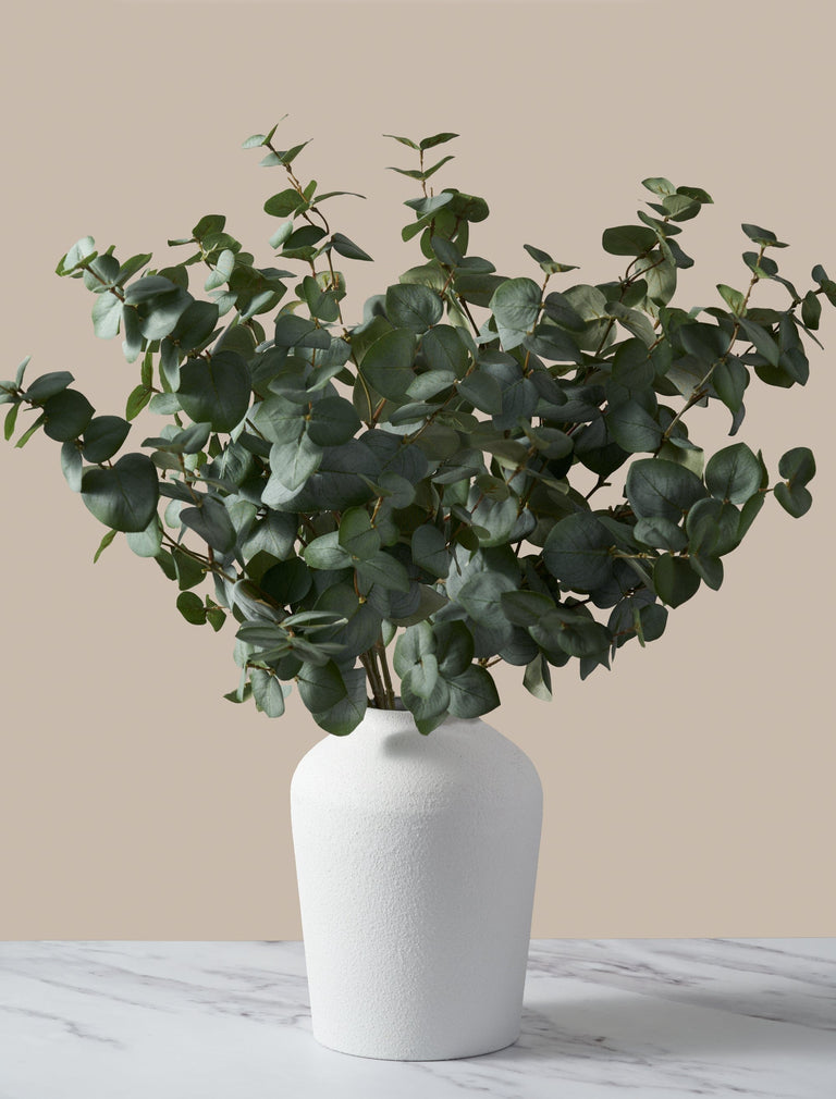 Faux Cinerea Eucalyptus - Groen (6 Stengels)