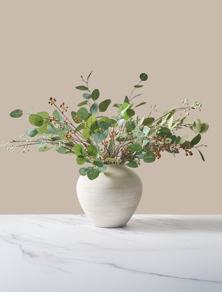Neparrangement - Eucalyptus en neutrale bes