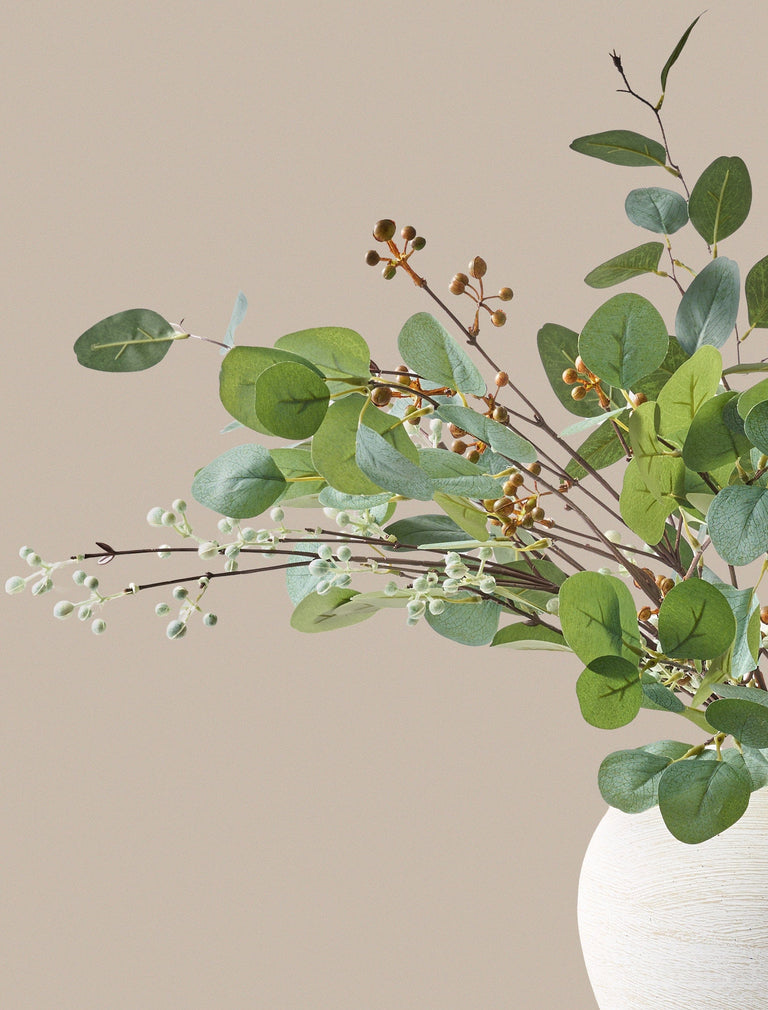 Neparrangement - Eucalyptus en neutrale bes