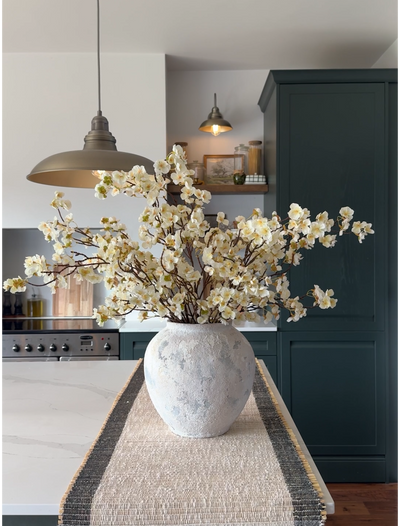 Kunstbloesem - Wit (6 stelen)