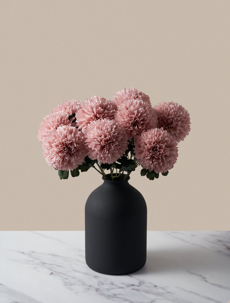 Grote imitatie kiku - Roze (10 stelen)