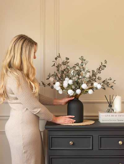 Faux Arrangement - Wit & Groen