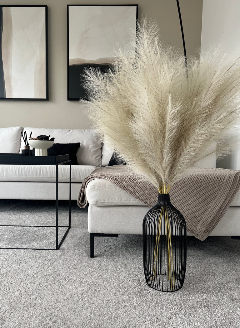 Grote Nala Outline Vaas - Zwart