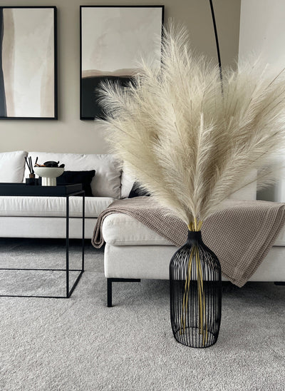 Grote Nala Outline Vaas - Zwart