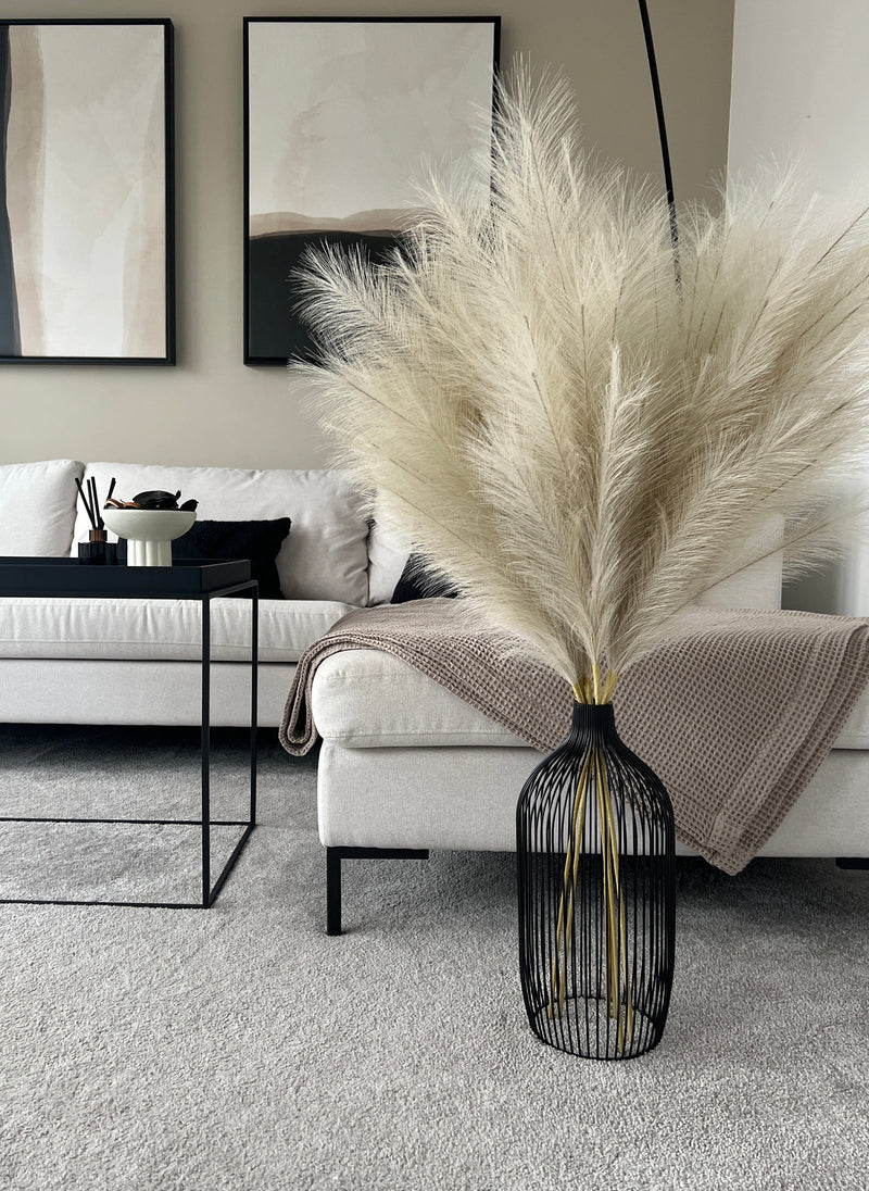 Grote Nala Outline Vaas - Zwart